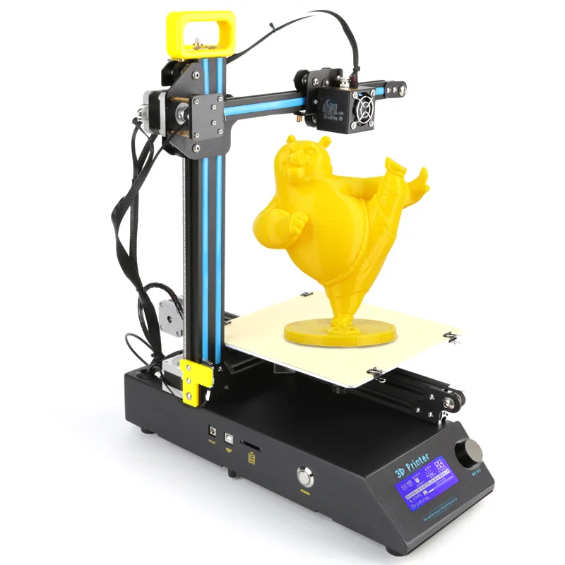 Новый Creality 3D цветной мини лазерный гравировальный станок 3d принтер DIY CR 8 набор