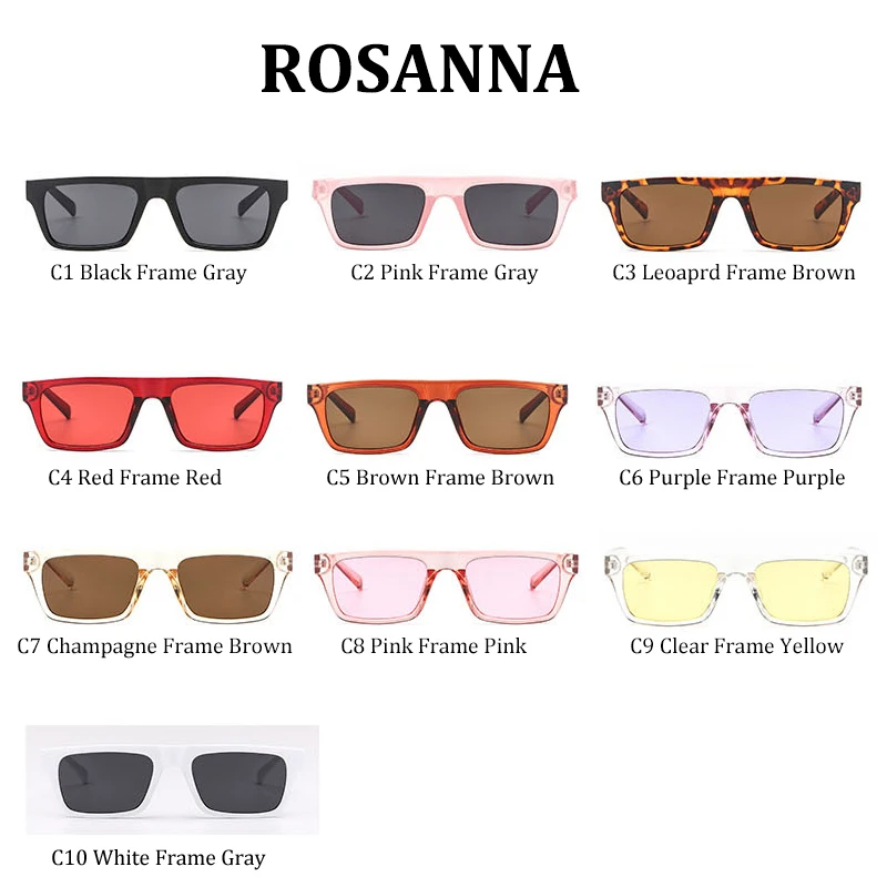 Женские и мужские солнцезащитные очки ROSANNA Винтажные Солнцезащитные в