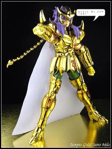 Аниме "Sainte Seiya" BANDAI Tamashii нация старый Золотой Святой ткань 1,0 фигурка-Scorpio Milo ткань