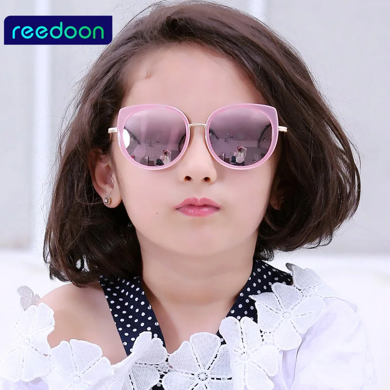 Детские солнцезащитные очки REEDOON брендовые дизайнерские для детей вечерние
