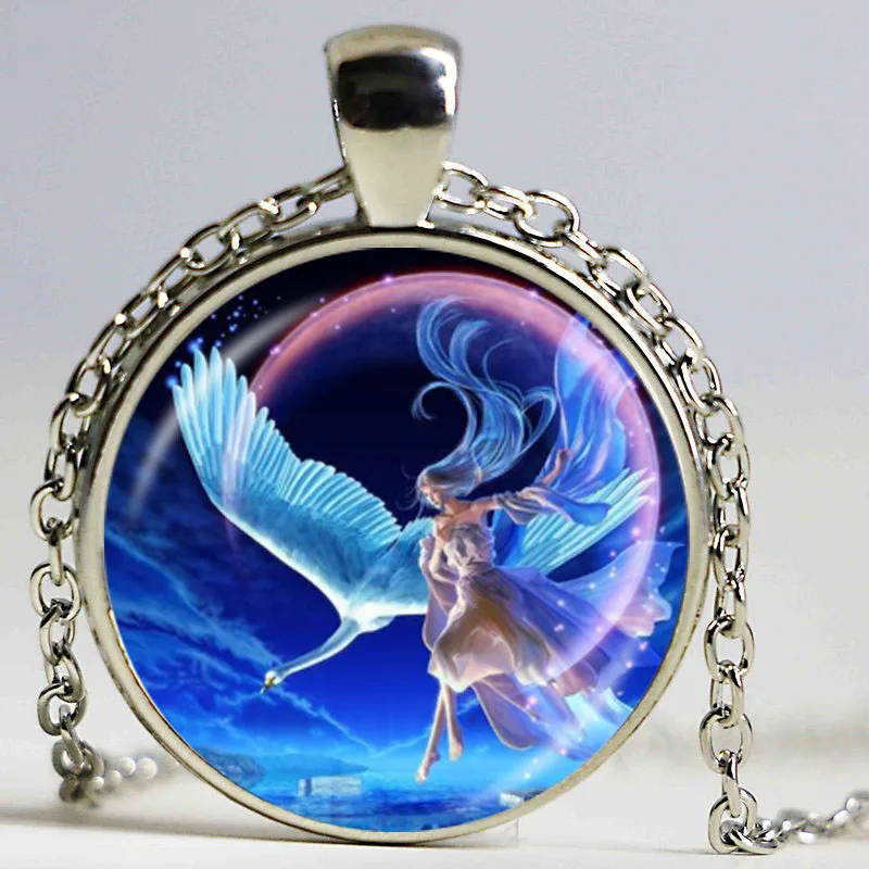 Женское винтажное ожерелье с подвеской в виде скорпиона изображением Зодиака