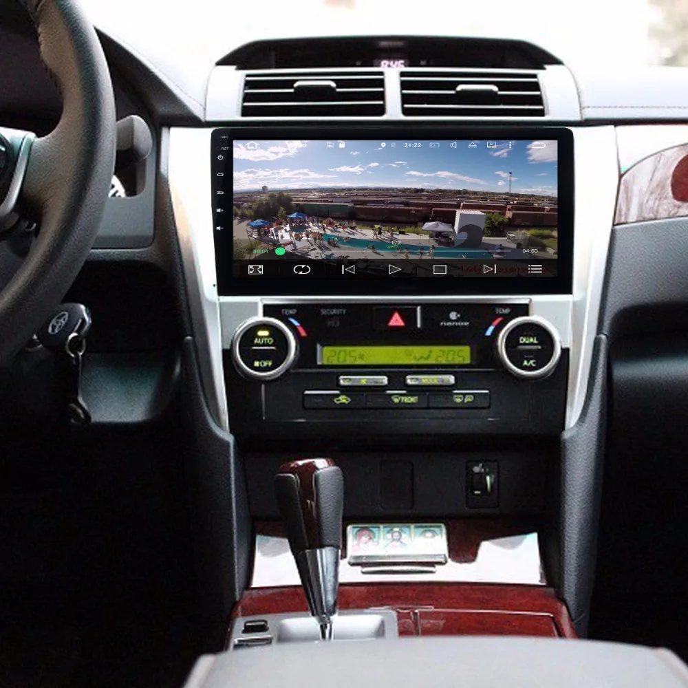 Dasaita 10 2 &quotAndroid 8 1 Автомобильный gps плеер Navi для Toyota Camry 2012 2013 2014 с 2G + 16G