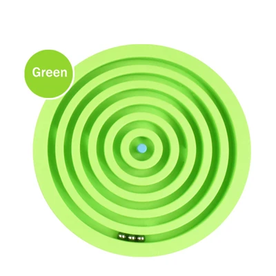 Big green Smart игра "Забавные игрушки" 3D волшебный Интеллектуальный баланс шар-лабиринт IQ логики баланса способность Магнитная игрушка для детей Подарки - Цвет: Big green