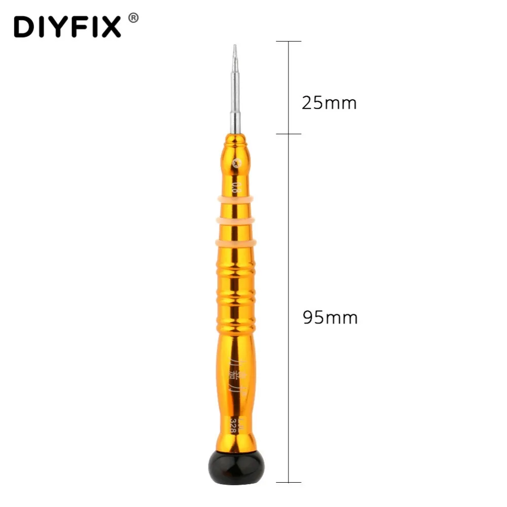 Прецизионная Магнитная отвертка DIYFIX 1 шт. для iPhone XS Max XR 8 7 6 6S Plus Y образный