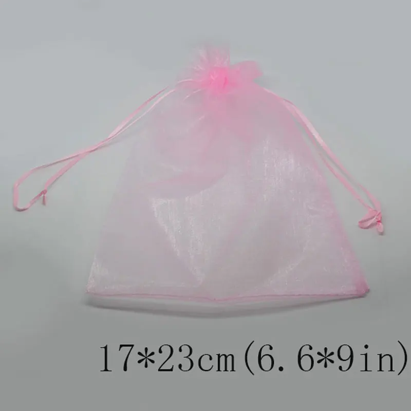 50 шт./пакет 15x20 см 17x23 см(20x30 см органзы мешки выбор 21 Цвета холст подарок сумки и чехлы