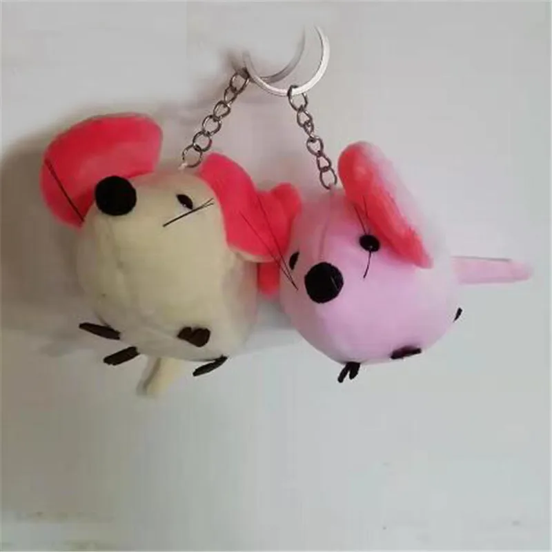 1PCS Cute Plush Big Ear Mouse Toy Small Pendant Mini Doll Mice Toy Kids Playmate Valentine Gifts Unisex Wholesale 10C