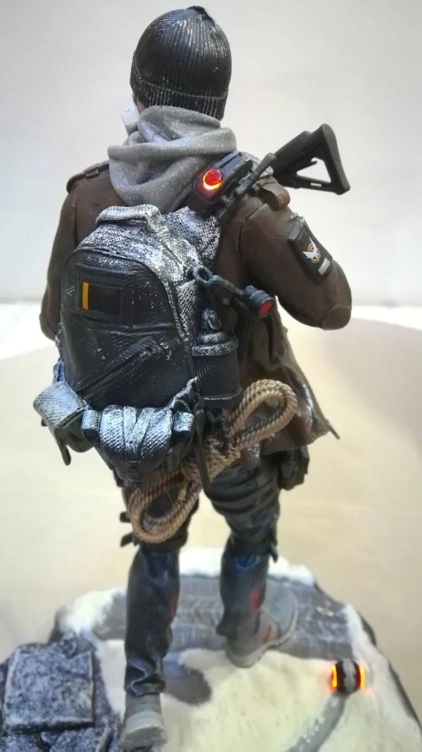 EA The Division SHD Agent подвеска Tom clancys Рисунок Статуя W/светодиодный игрушки 24 см в