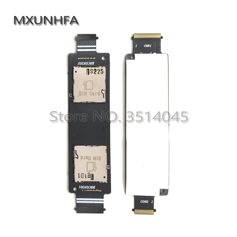 MXUNHFA 10 шт./лот держатель считывателя SIM-карт для Asus zenfone 5 A500CG A501CG разъем гнезда