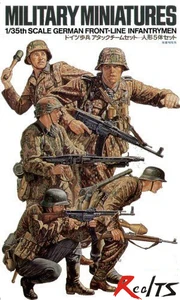 Модель TAMIYA масштаб 135, военные модели #35196, немецкая фронтальная пехотная пластиковая модель