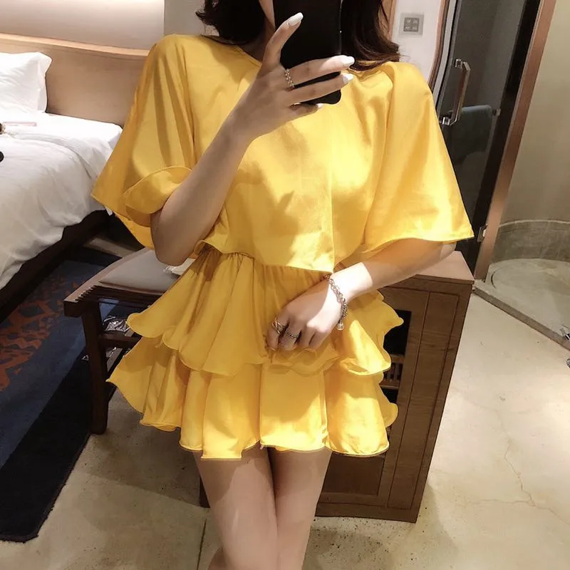 Ulzzang модные брендовые летние милые вечерние Стиль Блузка шифон женские топы с
