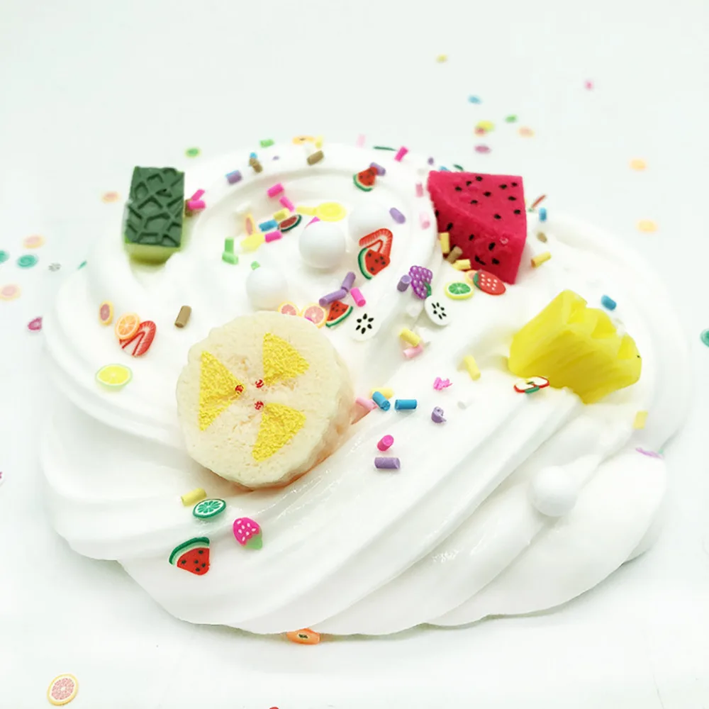 Мягкий слайм из пенопласта легкий мягкий банан хлопковая глина детские игрушки