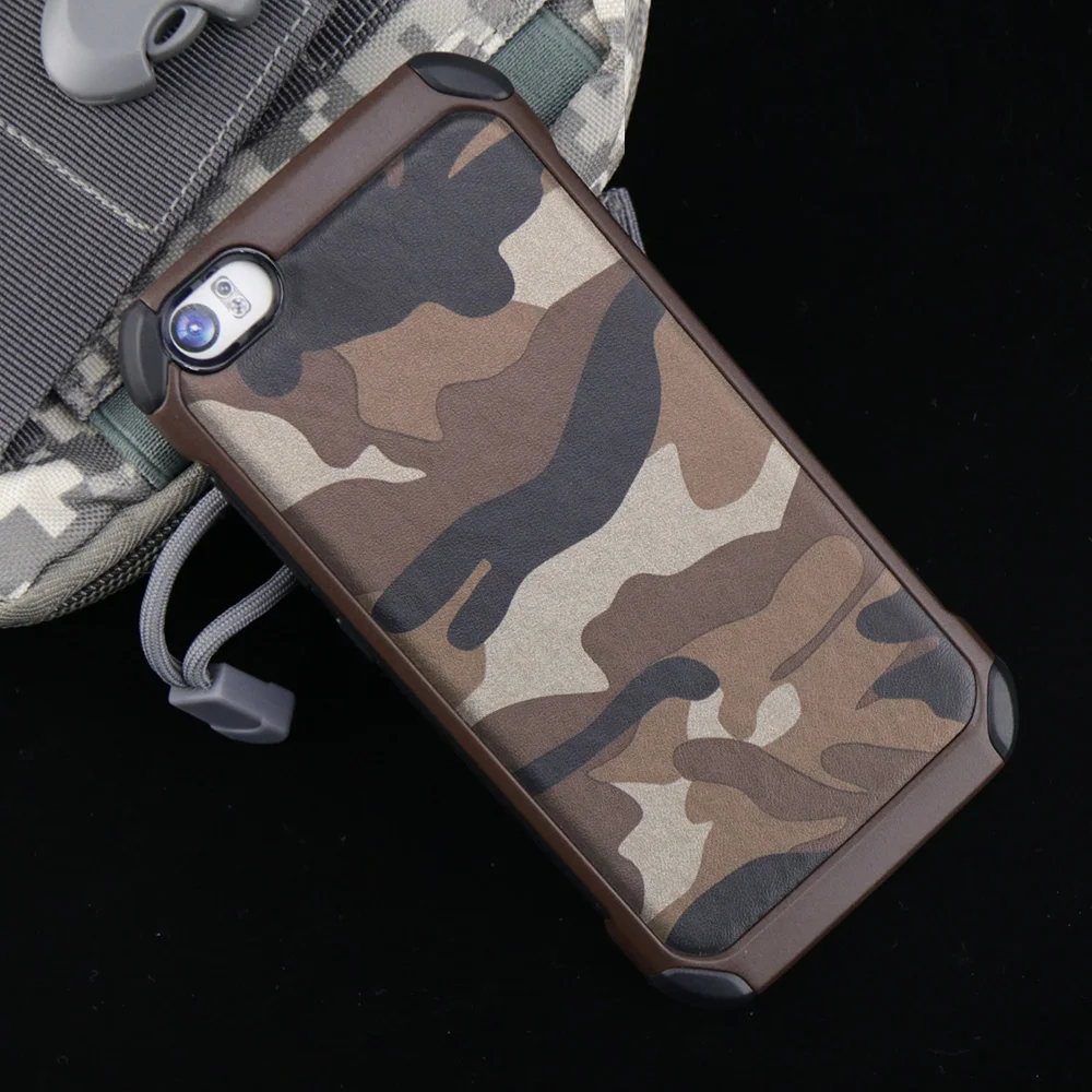 Shockproof Anti-knock Army Camouflage Cases For xiaomi redmi NOTE 3 4 Case PC Soft TPU Protective Cover Xiaomi MI5 MI6 |