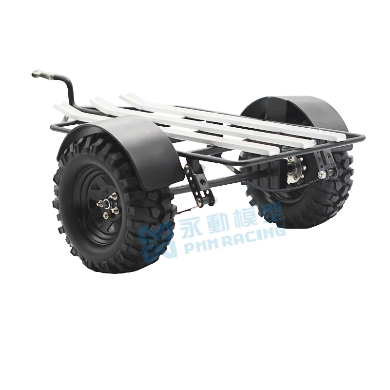 1/10 RC Гусеничный Сцепной прицеп для 1:10 автомобилей гусеничный мотоцикл 125 мм * 205