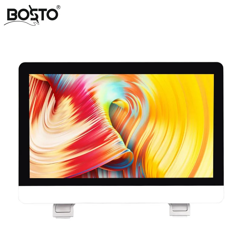 BOSTO KINGTEE Artista 21,5 дюйма Графика Tablet рисовать ручная роспись контролировать все в одной машине FHD ips Панель рукописные ручка
