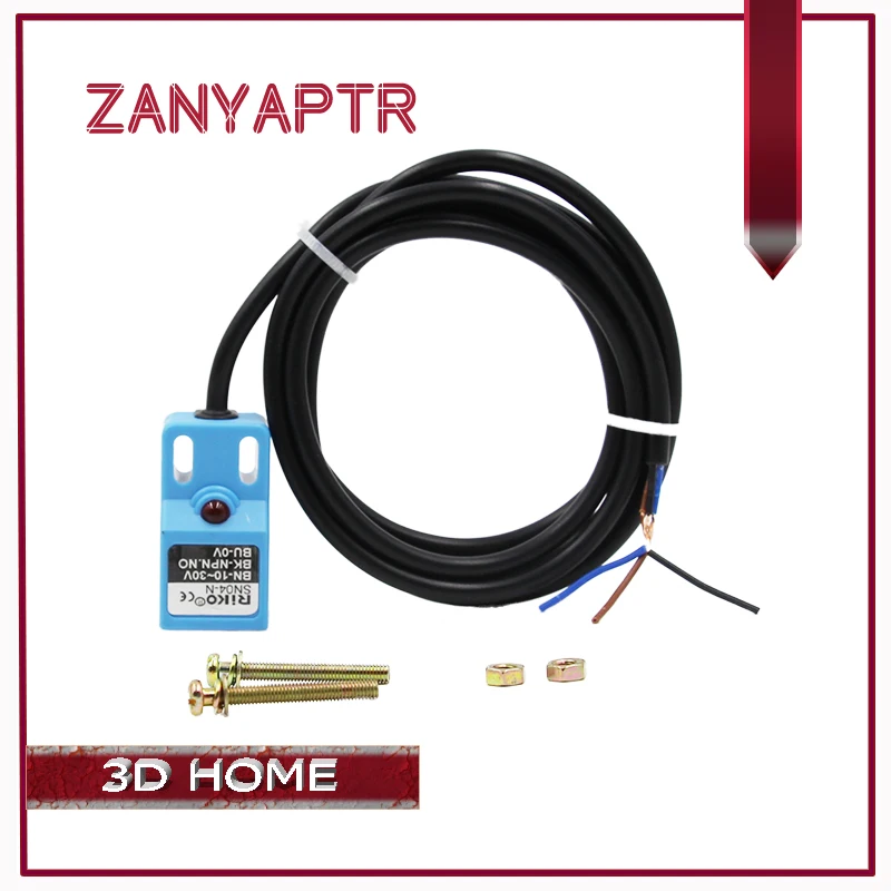 Датчик положения для 3D принтера датчик расстояния обнаружения NPN NO 4 мм SN04 N 1 шт.|for