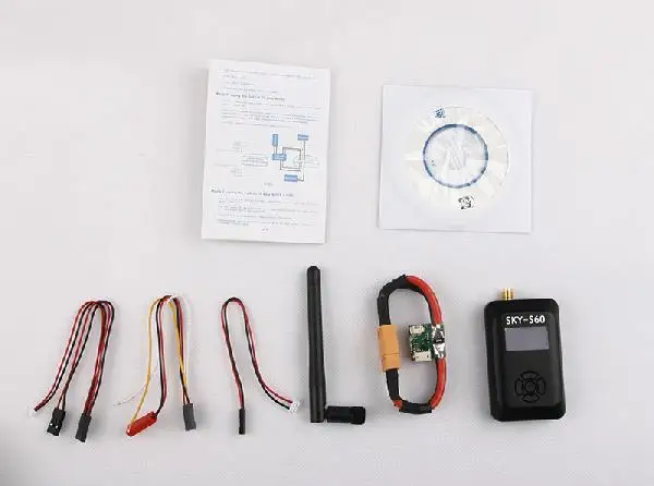 Передатчик 5 8G 600mW 32Ch FPV AV с встроенным OSD (встроенный 10-осевой AHR протокол MAVLINK)