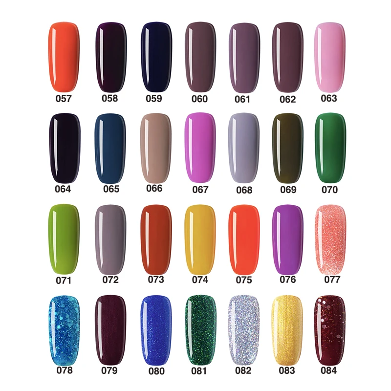 15ml BELLA MODA Choose Any 12 From 84 Color Nail Gel Polish Set UV Varnish Base and Top Coat | Красота и здоровье