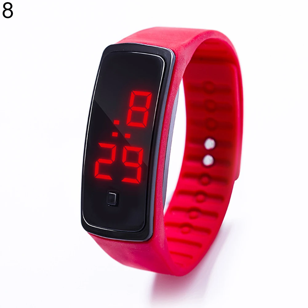Цифровые наручные часы водонепроницаемые спортивные Spor Saat Horloge силиконовый ремешок светодиодные часы Умные Электронные фитнес для мужчин и женщин