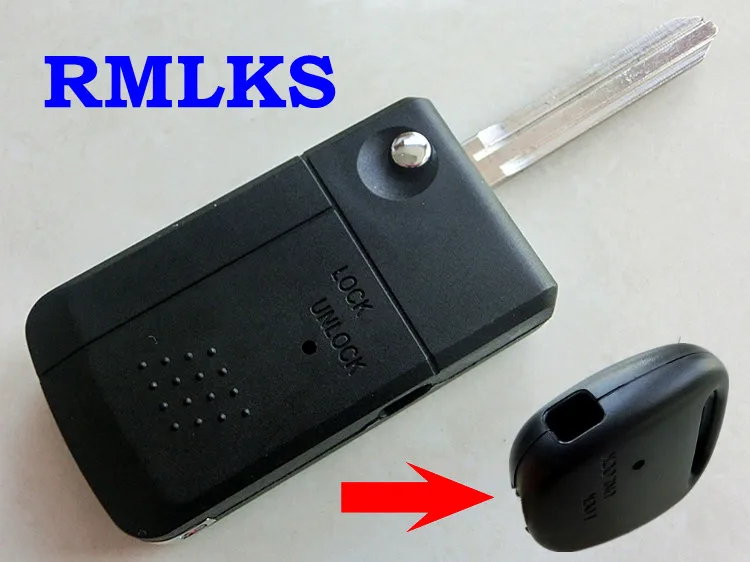 RMLKS откидная оболочка ключа дистанционного управления подходит для TOYOTA Carina Estima