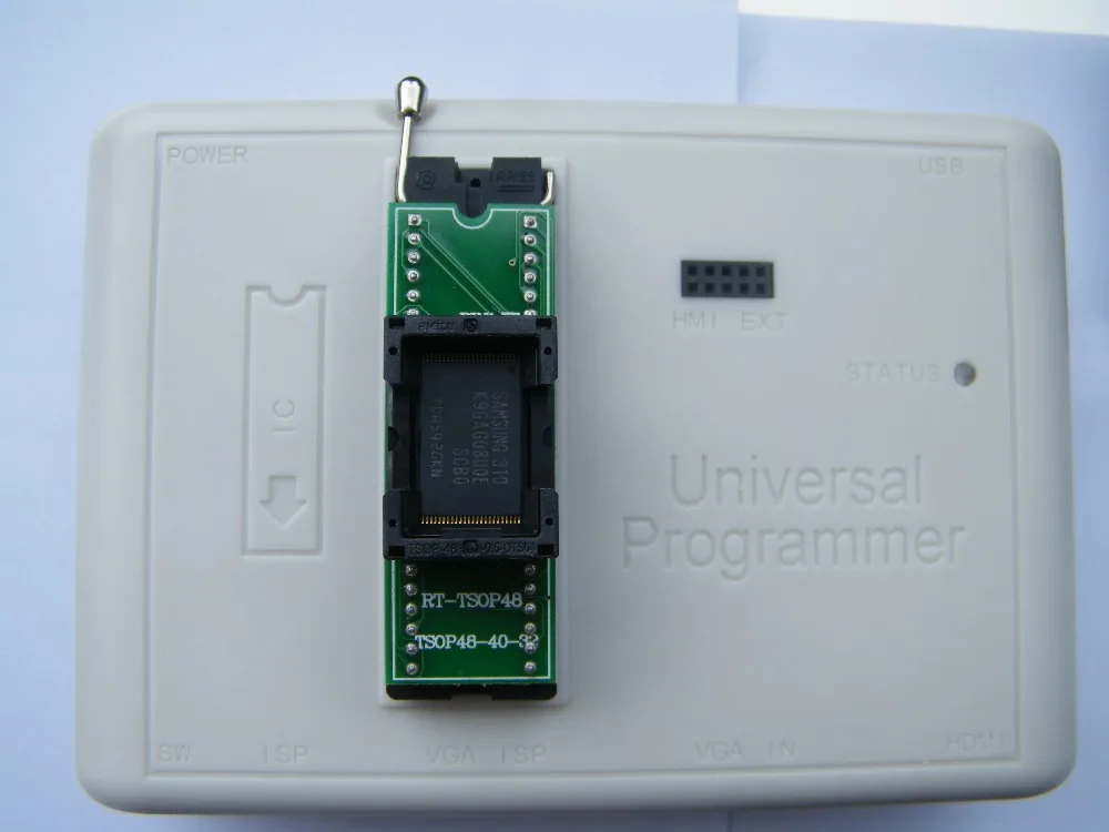 RT809H emmc-nand вспышка чрезвычайно быстрый Универсальный программатор RT809H лучше чем RT809F+ 20 адаптеры