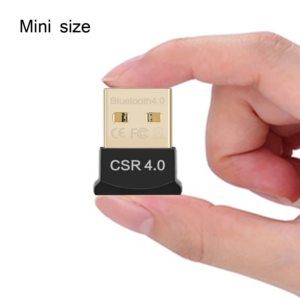 Беспроводной usb адаптер Bluetooth V4.0 Dongle звук музыки приемник передатчик для