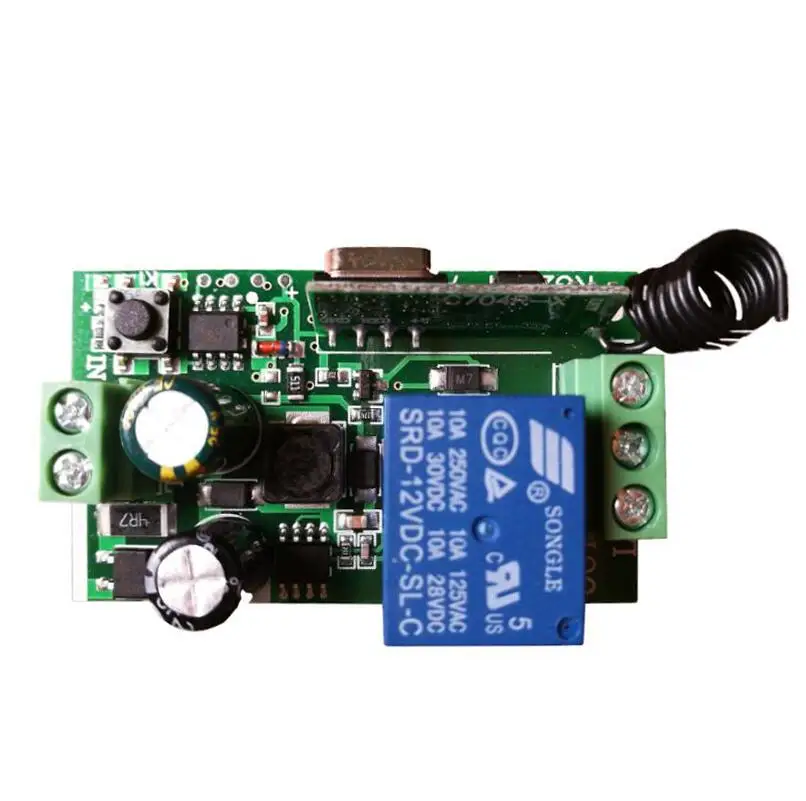 AC85v 110v 120v 220v 240v 1 ch RF wireless remote control switch 1* receiver+1* transmitter POWER ON/OFF | Электроника
