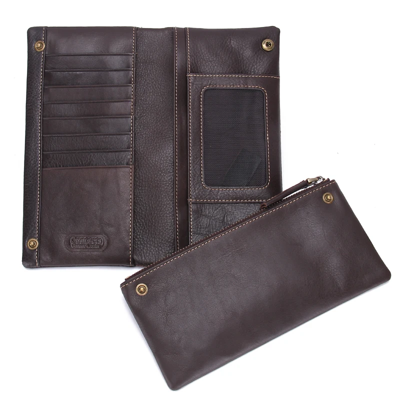 Мужские кошельки кошелек из натуральной кожи деловой дизайнерский мужской клатч