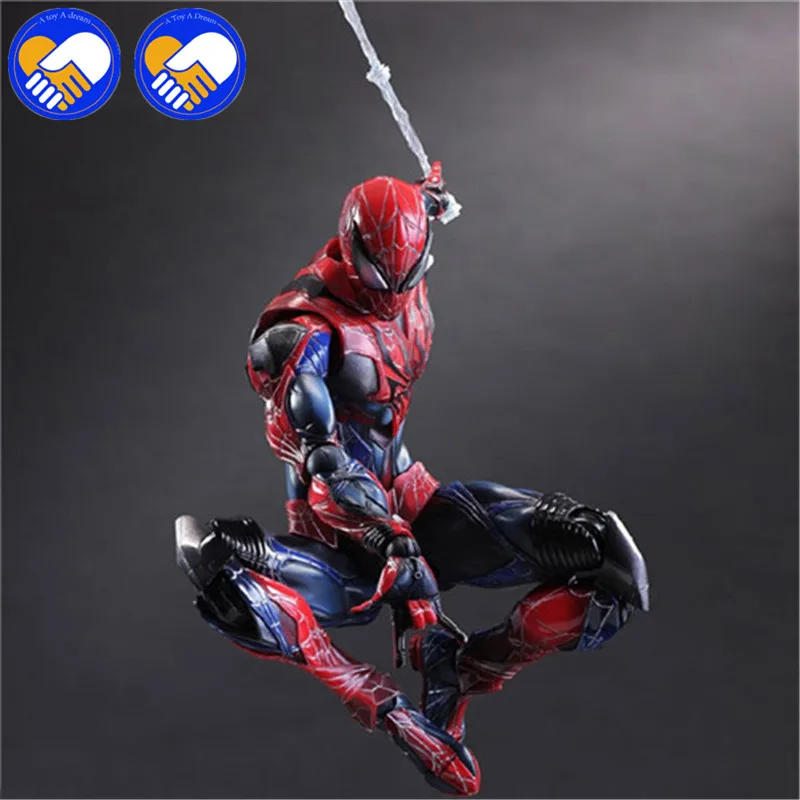 PLAY ARTS 27 см Marvels X-men Дэдпул 26 PA экшн фигурка Супергерои дэдпулы и паук мужчины