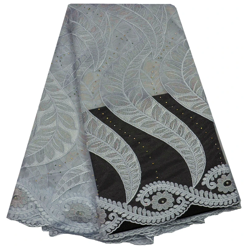 Оптовая Французский Шнурок Ткани С Камнями Высокого Качества Африканская Сеть