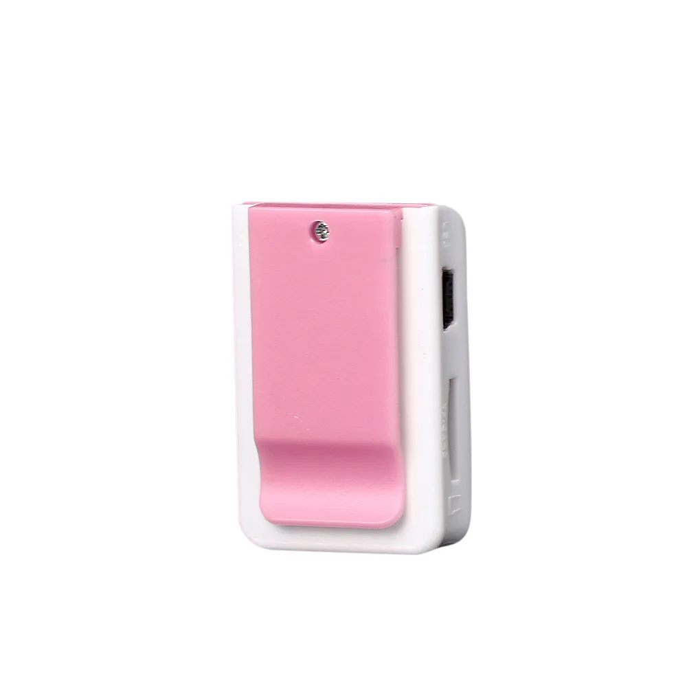 Портативный MP3-плеер Музыкальный плеер мини металлический зажим USB MP3 Поддержка Micro SD TF карта медиа l926#3