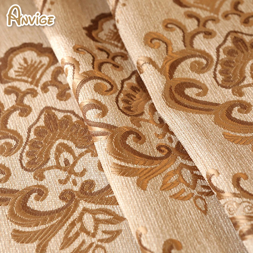 ANVIGE valance европейские королевские Роскошные подзорные затемненные шторы для