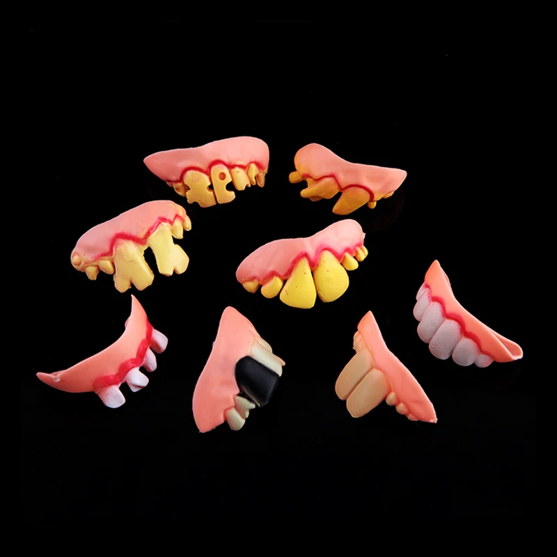 8 видов игрушек для розыгрышей на вечеринке в стиле Пасхи с кривыми зубами, детские подарки 20 шт./лот DEC199