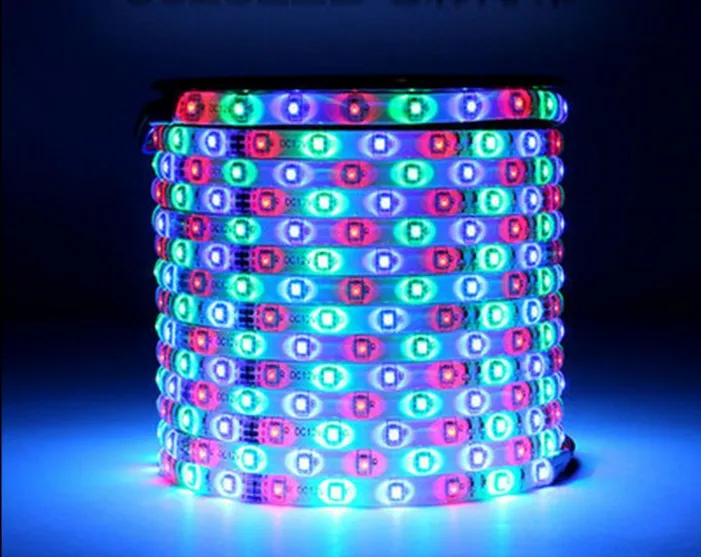 Светодиодная лента 3528 RGB 12 В постоянного тока гибкая лампа с изменением цвета для