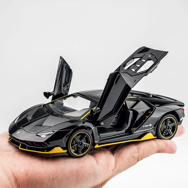 KIDAMI 1:32 Aventador 750-4 литая под давлением модель автомобиля с оттягивающейся спинкой игрушечные машинки подарки игрушки для детей моделирование oyuncak siku