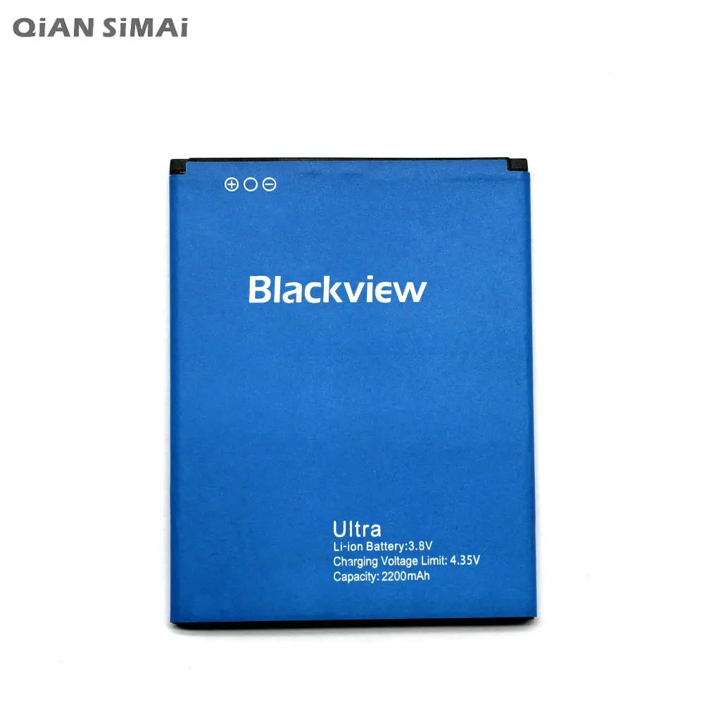 Высококачественный аккумулятор QiAN SiMAi Ultra A6 2200 мАч для Blackview мобильный телефон с