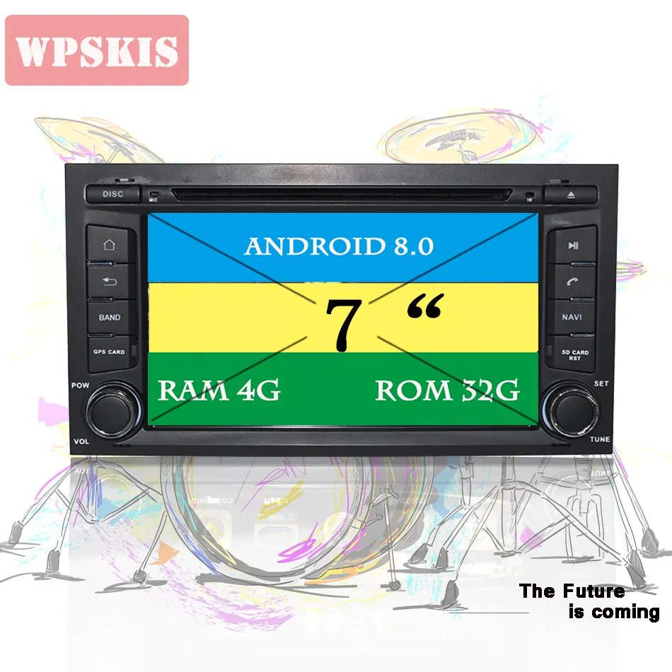 Автомобильный DVD плеер 2DIN Восьмиядерный Android 9 0 для SEAT LEON 2014 2018 автомагнитола gps