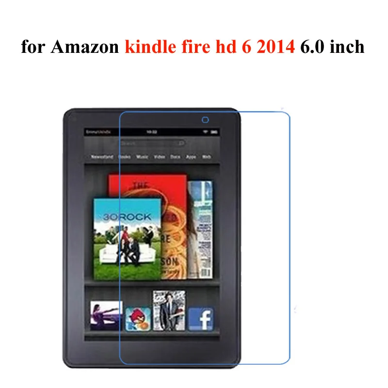 HD 6 2014 Прозрачное закаленное стекло для Amazon Fire HD 10 стекло для Kindle Fire HD6 HD8 HDX7 HD7 Защитная пленка для экрана - Цвет: HD 6 2014