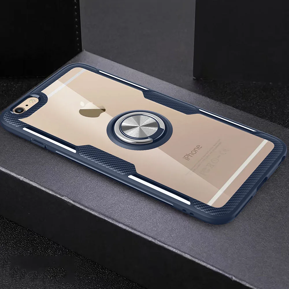 Прозрачный Магнитный чехол для телефона iPhone XR Xs Max X 8 7 6S 6 Plus из закаленного стекла