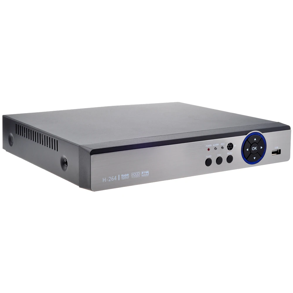 Сетевой видеорегистратор AZISHN 5 в 1 4 М/4 канала AHD VGA HDMI UTC XVR RS485 P2P для AHD/TVI/CVI/CVBS/IP |