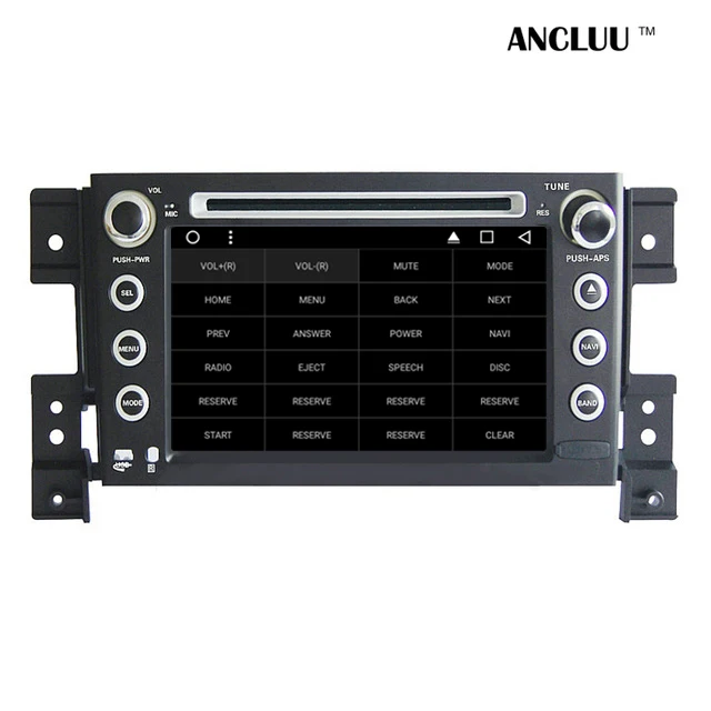 2 DIN 7 &quotAndroid 6 0 Автомобильный DVD в тире для Suzuki Grand Vitara 2005 2006-2009 2010 2011 2012