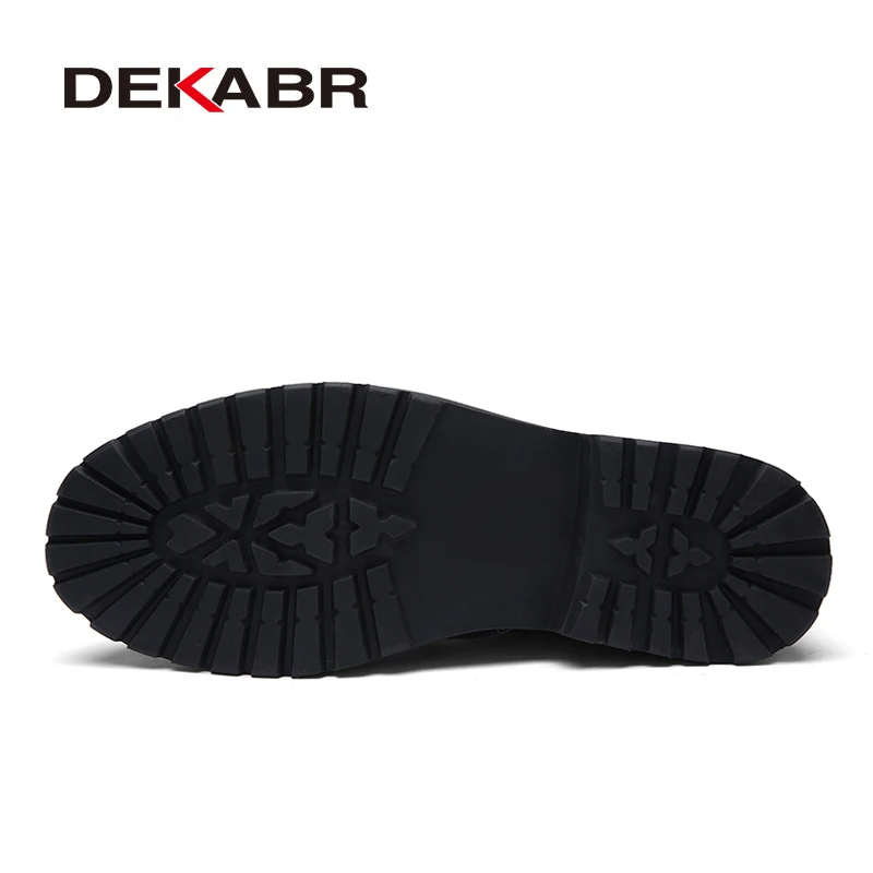 DEKABR/мужские ботинки из спилка удобные Брендовые мужские сезон осень зима