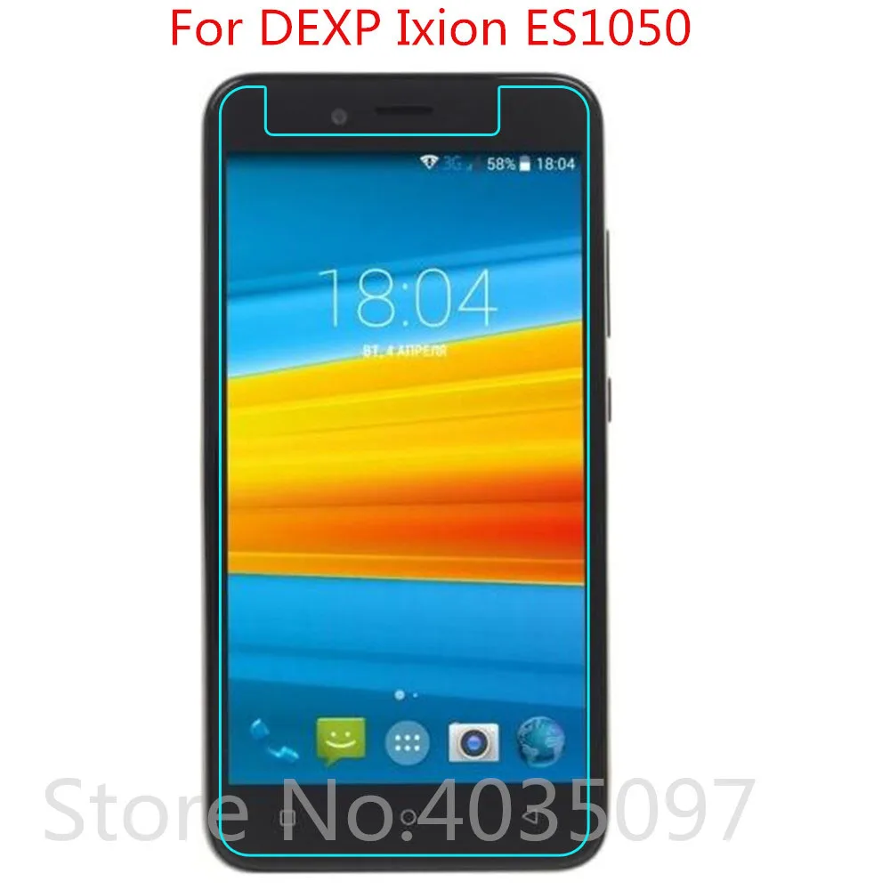 Защитное стекло закаленное 2.5D 9H для DEXP Ixion ES1050|Защитные стёкла и плёнки телефонов|