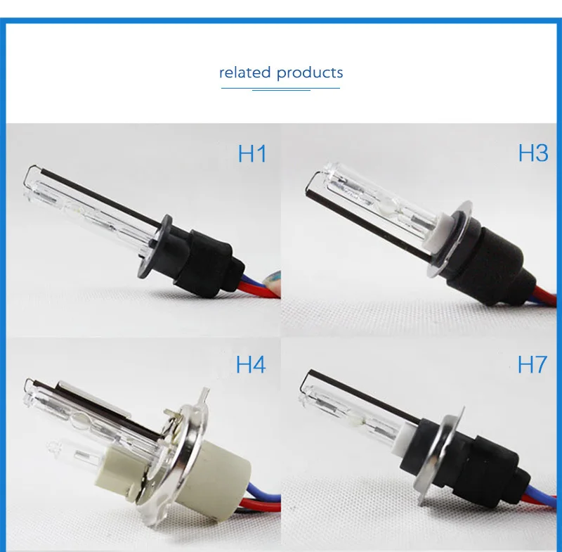 Ксеноновая лампа CNLIGHT H7 H1 H11 H8 H9 hb4 9005 35 Вт HID с керамическим металлическим