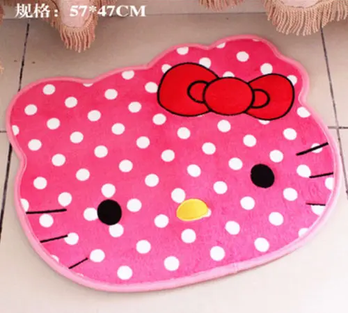Новый милый сладкий HelloKitty ковер Cat глава коврик Pad ковров yey-K22 | Багаж и сумки
