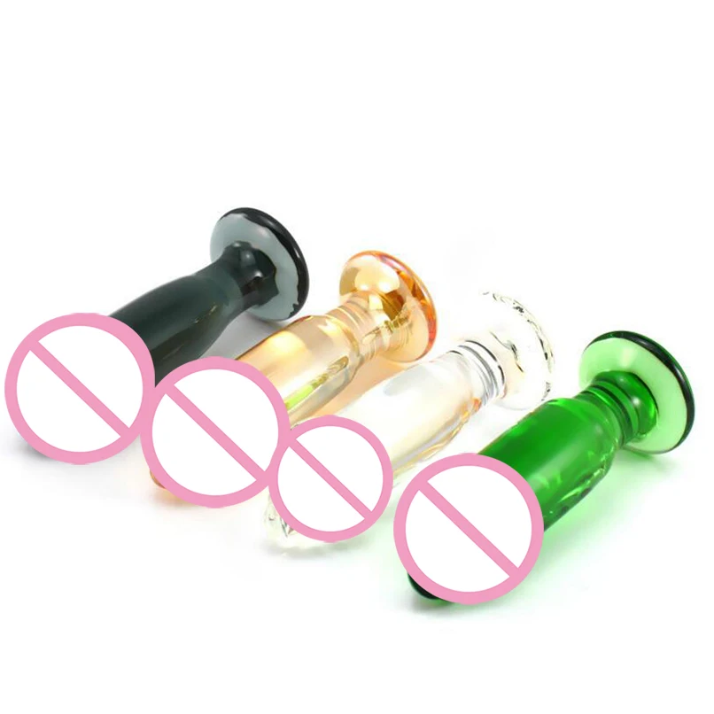 Маленький Кристальный реалистичный фаллоимитатор анальные бусины