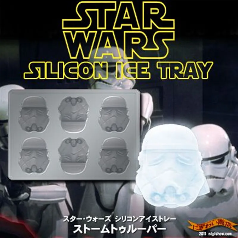 1 шт. силиконовые лего Звездные войны Замораживания Лоток с формой для кубиков