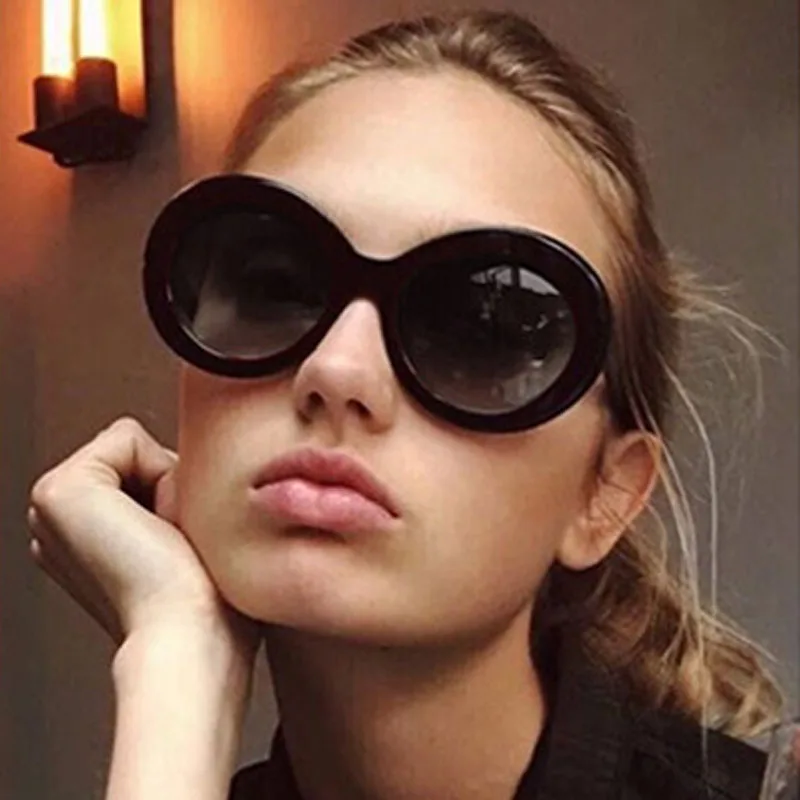 FEISHINI магазин высокого качества Cobain классические черные солнцезащитные очки