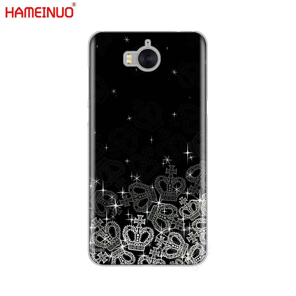 HAMEINUO Модный чехол для сотового телефона с коронами huawei honor 3C 4X 4C 5C 5X 6 7 Y3 Y6 Y5 2 II Y560 Y7