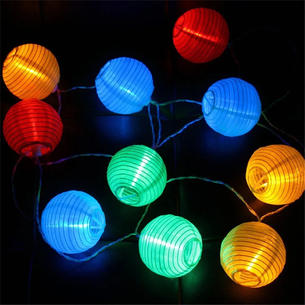Горячая продажа Сказочный фонарь Солнечная гирлянда 19.7ft 30 LED Рождество Глобус