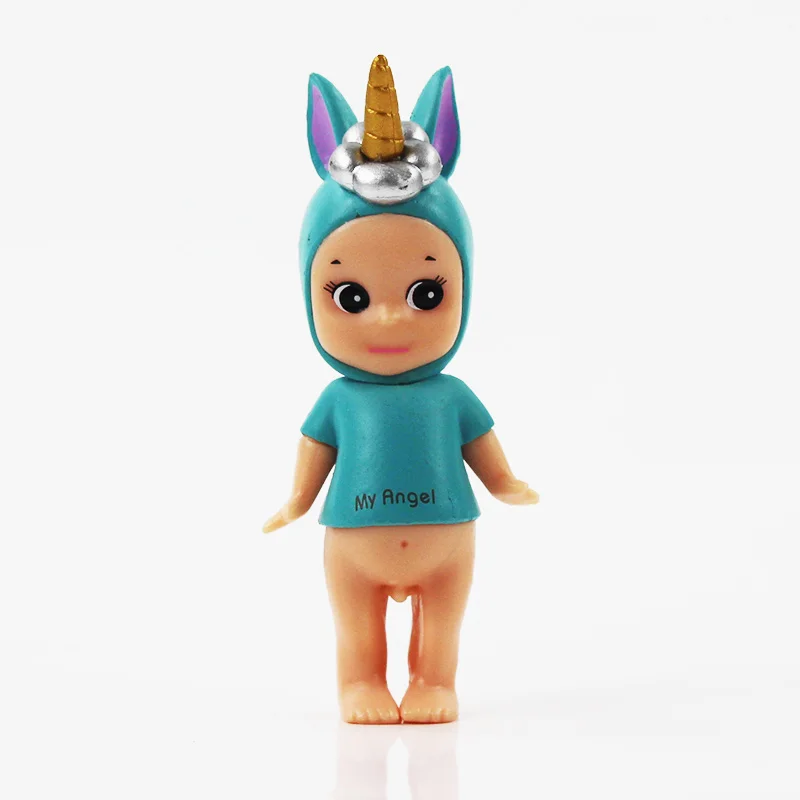 4 шт./лот Sonny Angel Unicorn Cupid Мультяшные животные кролик лошадь кукла торт игрушки